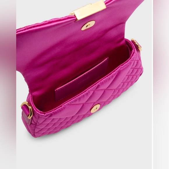 Versace NWT Greca Goddess Mini Quilted Satin Shoulder Bag - Picture 4 of 8